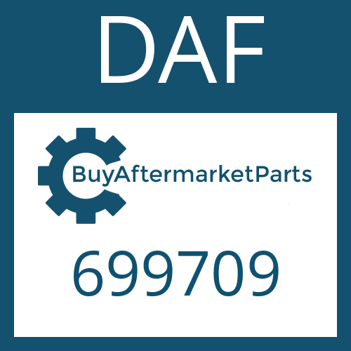 DAF 699709 - GASKET