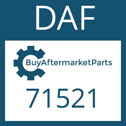 DAF 71521 - SUPPORT PLATE
