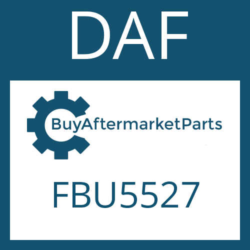 DAF FBU5527 - SUPPORTING PLATE
