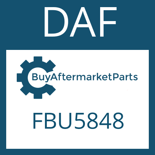 DAF FBU5848 - FIXING PLATE