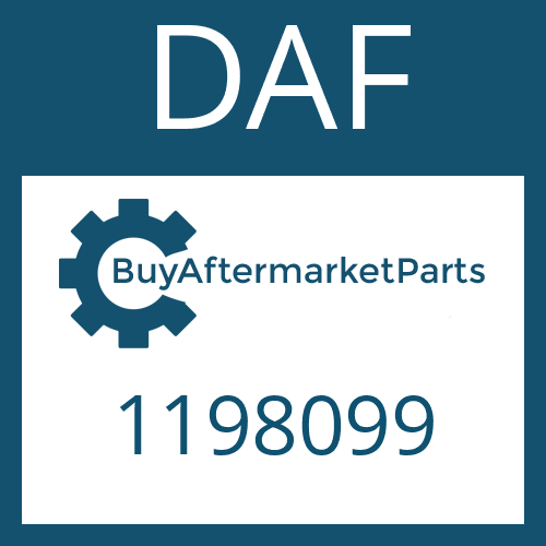 DAF 1198099 - SHAFT
