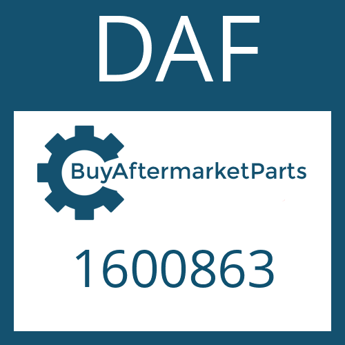 DAF 1600863 - ACCESSORIES