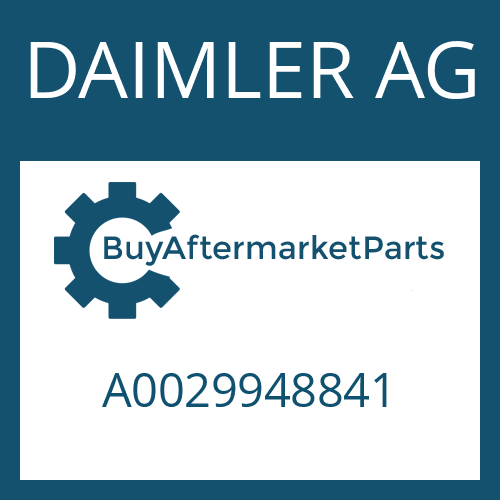 DAIMLER AG A0029948841 - RETAINING RING