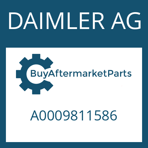 DAIMLER AG A0009811586 - ROLLER
