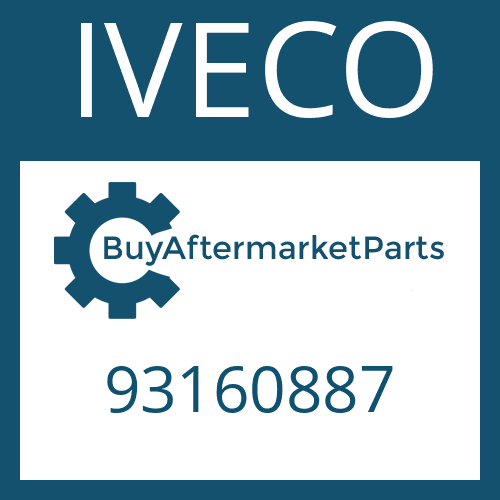 93160887 IVECO FITTED KEY
