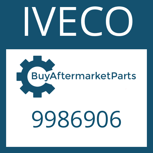 IVECO 9986906 - O-RING
