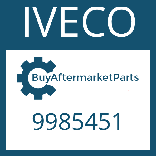 IVECO 9985451 - SEALING RING