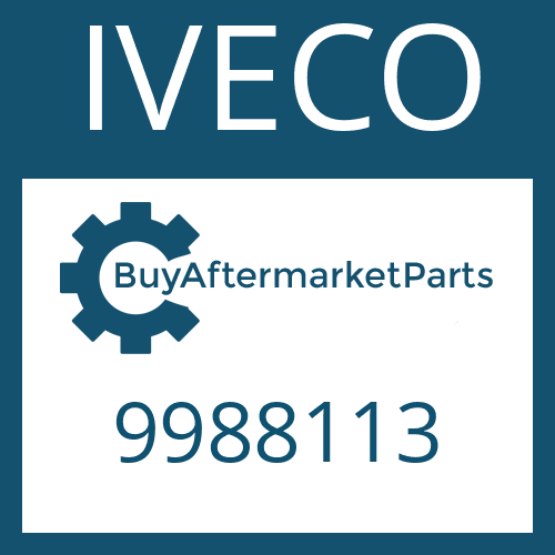 IVECO 9988113 - SEALING RING