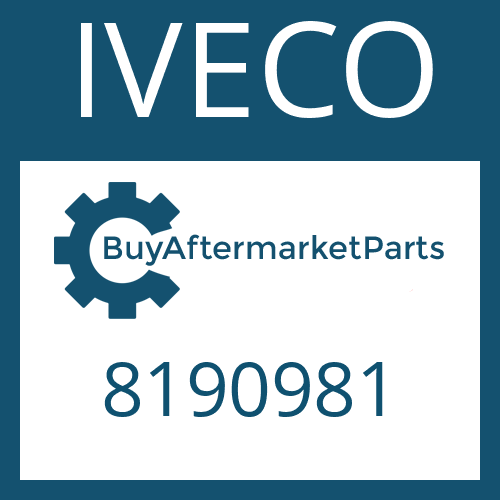 IVECO 8190981 - SEALING RING