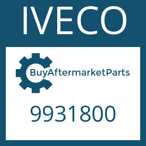 IVECO 9931800 - DRAW BAR