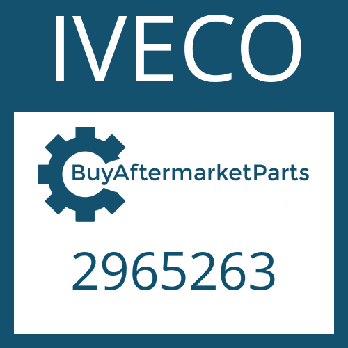 2965263 IVECO DOUBLE GEAR