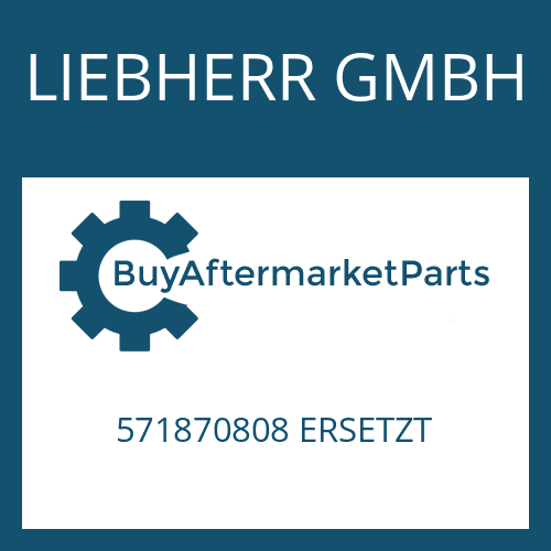LIEBHERR GMBH 571870808 ERSETZT - SENSOR