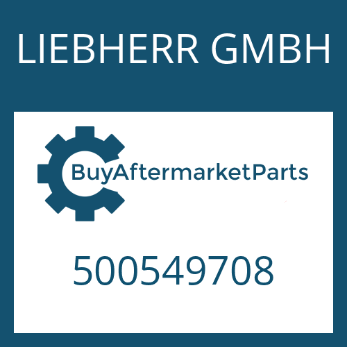 LIEBHERR GMBH 500549708 - RETAINING RING