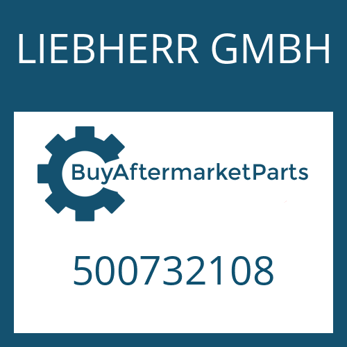 LIEBHERR GMBH 500732108 - COVER