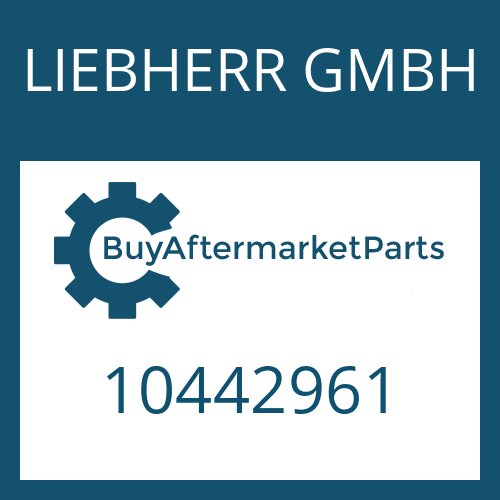 LIEBHERR GMBH 10442961 - REPAIR KIT