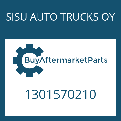 SISU AUTO TRUCKS OY 1301570210 - GASKET