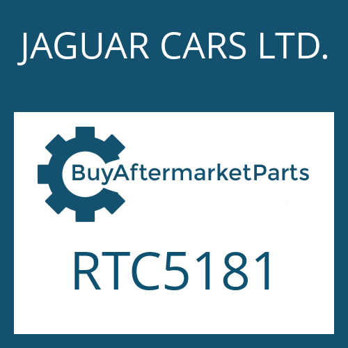 RTC5181 JAGUAR CARS LTD. SNAP RING