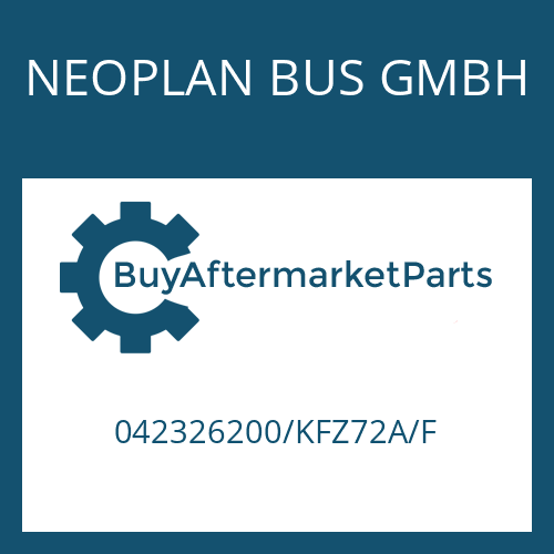 NEOPLAN BUS GMBH 042326200/KFZ72A/F - CLUTCH CYLINDER