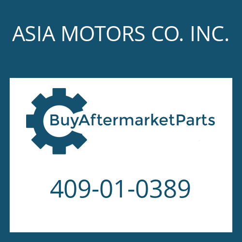 ASIA MOTORS CO. INC. 409-01-0389 - PULSE SENSOR