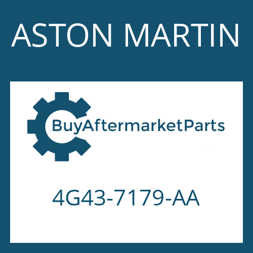 ASTON MARTIN 4G43-7179-AA - BREATHER TUBE