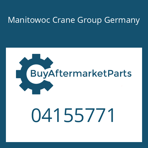 Manitowoc Crane Group Germany 04155771 - BREATHER