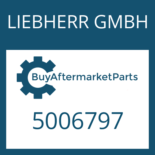 LIEBHERR GMBH 5006797 - WASHER