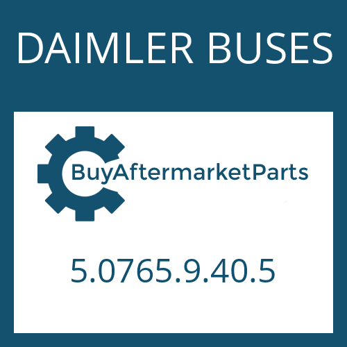 DAIMLER BUSES 5.0765.9.40.5 - GASKET