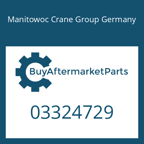 Manitowoc Crane Group Germany 03324729 - SCREEN INSERT
