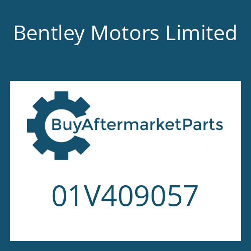 Bentley Motors Limited 01V409057 - SCREW PLUG