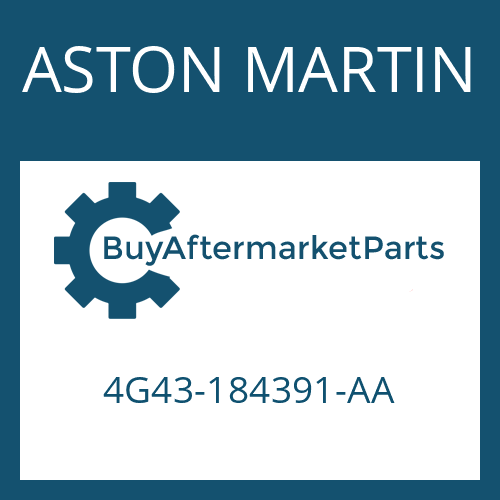 ASTON MARTIN 4G43-184391-AA - GASKET