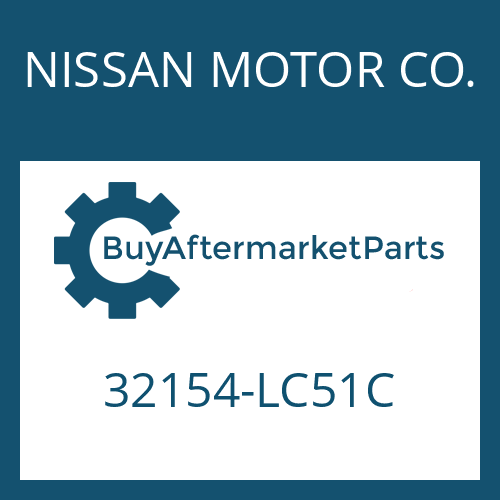 NISSAN MOTOR CO. 32154-LC51C - WASHER