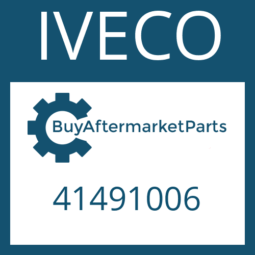 IVECO 41491006 - SHIM PLATE