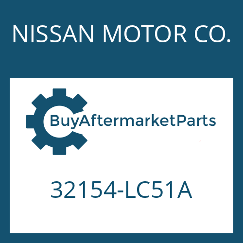 NISSAN MOTOR CO. 32154-LC51A - WASHER