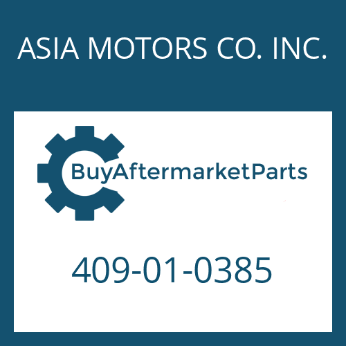 409-01-0385 ASIA MOTORS CO. INC. SPRING WASHER