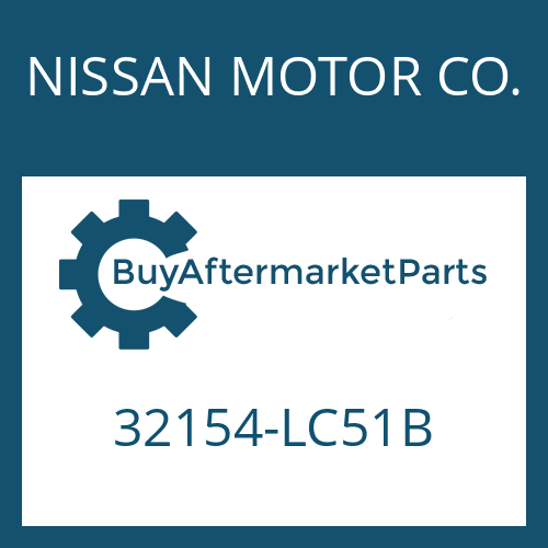 NISSAN MOTOR CO. 32154-LC51B - TOOTHED DISC