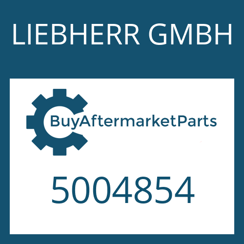 LIEBHERR GMBH 5004854 - RETAINING RING