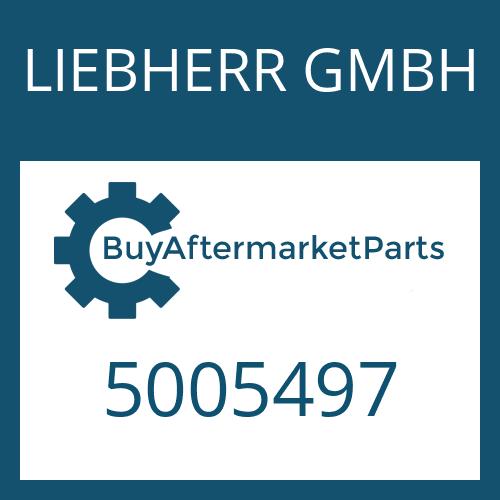 LIEBHERR GMBH 5005497 - RETAINING RING