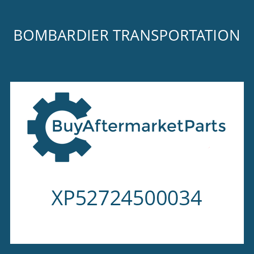BOMBARDIER TRANSPORTATION XP52724500034 - SEALING NUT