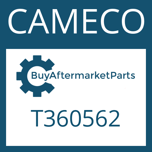 CAMECO T360562 - JOINT HOUSING