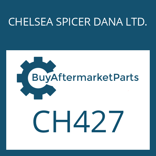 CH427 CHELSEA SPICER DANA LTD. TYPE PLATE