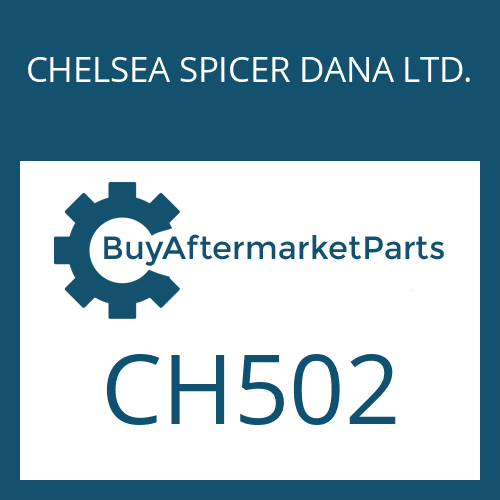 CHELSEA SPICER DANA LTD. CH502 - FLANGE