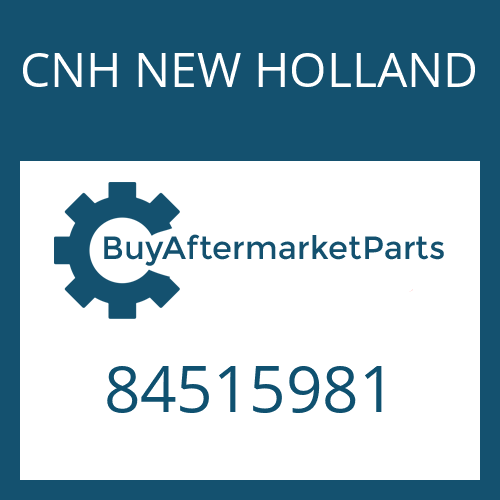 CNH NEW HOLLAND 84515981 - THRUST WASHER