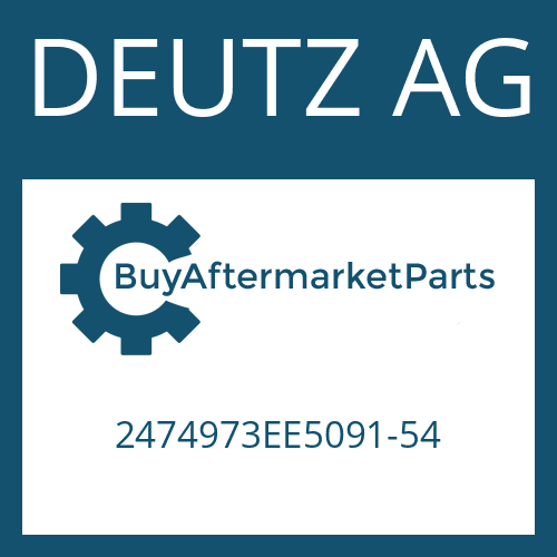 DEUTZ AG 2474973EE5091-54 - BREATHER