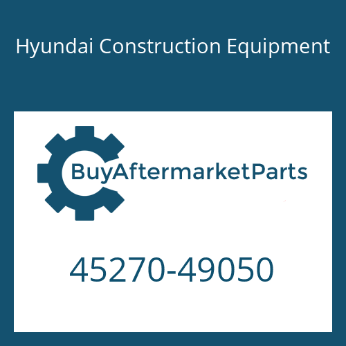 Hyundai Construction Equipment 45270-49050 - BREATHER TUBE