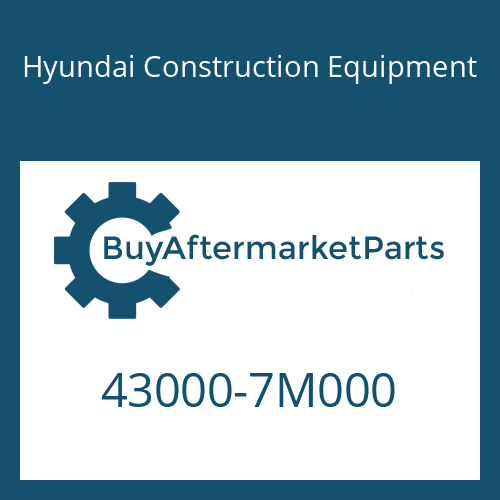 Hyundai Construction Equipment 43000-7M000 - 16 S 2220 TD