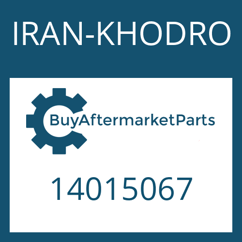 IRAN-KHODRO 14015067 - SHAFT PLATE