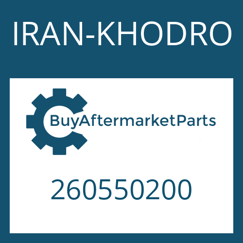 IRAN-KHODRO 260550200 - SHAFT SEAL