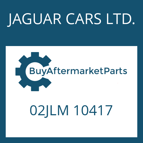 JAGUAR CARS LTD. 02JLM 10417 - DISC CARRIER