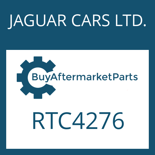 JAGUAR CARS LTD. RTC4276 - ROUND SEALING RING