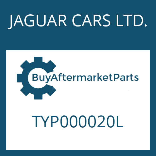 JAGUAR CARS LTD. TYP000020L - HEXALOBULAR DRIVING SCREW